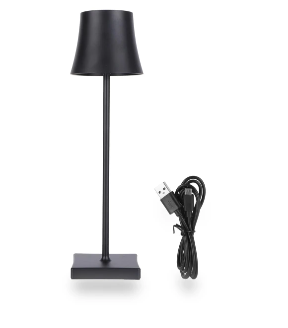LED Desk Lamp with USB Charging — Study & Desk Lighting, KONNWEI