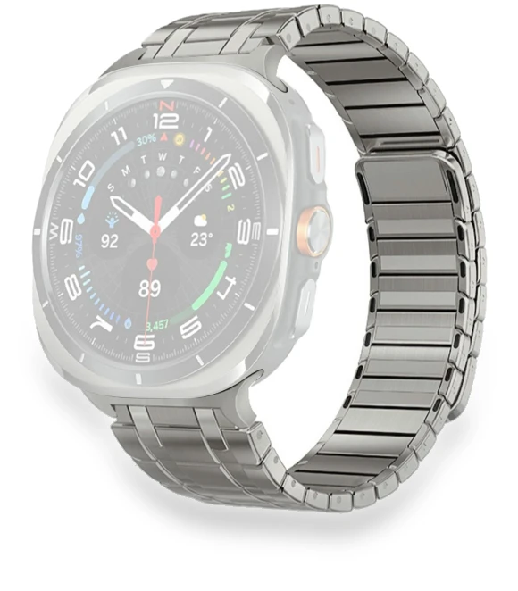 Magnetic Stainless Steel Replacement Strap — Bands, Smartwatch 2025
