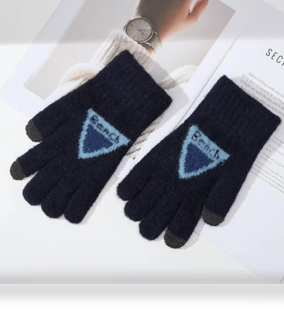 Men's Touchscreen Gloves with Triangular Pattern — Gloves, Outdoor Boutique TOP