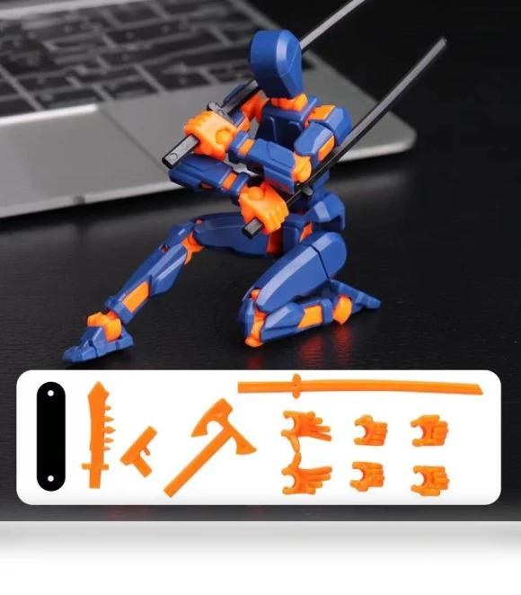 Multi-component Transformable Robot Mannequin — Construction Kits, JustRelax