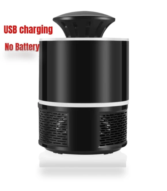 Portable USB Rechargeable Electric Mosquito Trap Lamp — Bug Zappers, LIUXING Fire Home Decoration