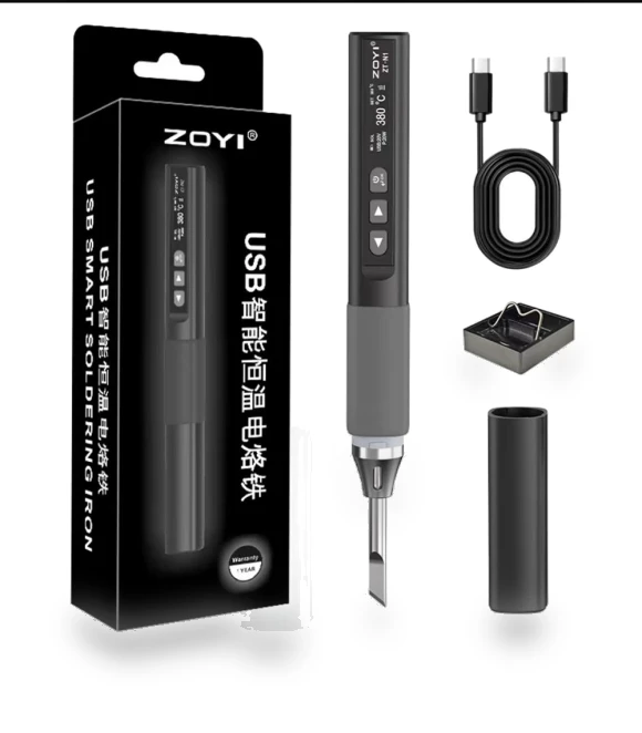 Smart Soldering Iron with Constant Temperature — Stations, ZOYI