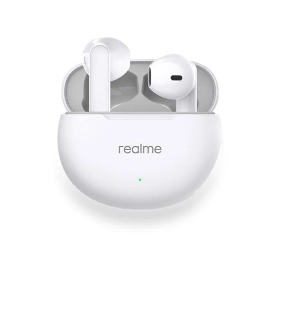 True Wireless Earbuds with AI Noise Cancellation — In-Ear Headphones, Realme