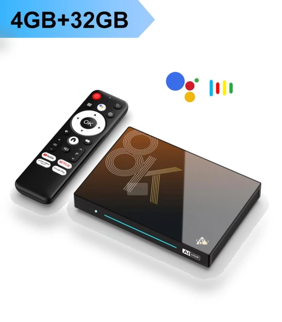 TV Box — Ultra HD Media Players, Blackin