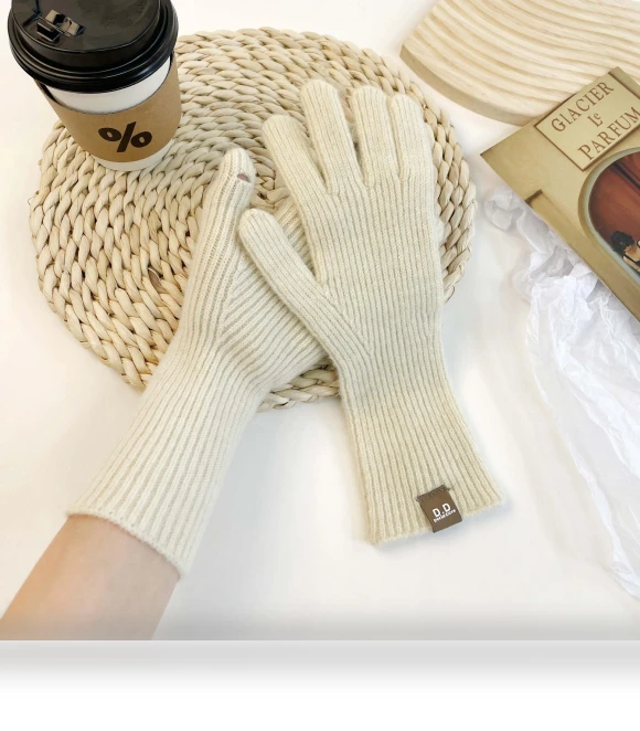 Winter Touchscreen Knit Gloves — Cold Weather Gloves, XBHBAG