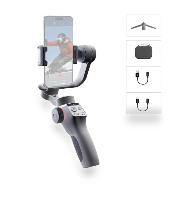 3-Axis Stabilizer with LCD Screen — Steady Shots, Andoer