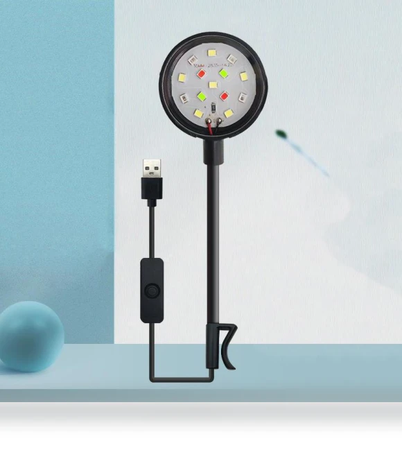 Aquarium LED Light with Adapter — Lights, Pet daily necessities