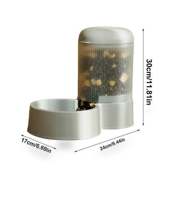 Automatic Pet Feeder and Water Bowl — Feeders, Smart Pet Supplies