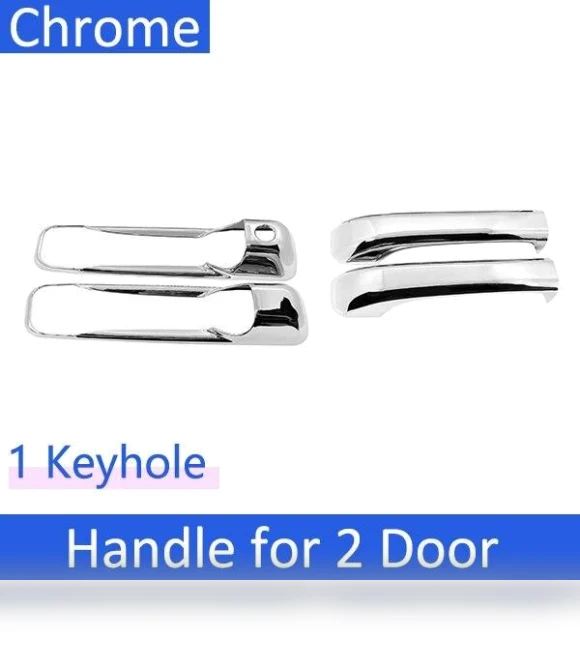Chrome Smart Car Door Handle Cover — Chrome Trim & Accessories