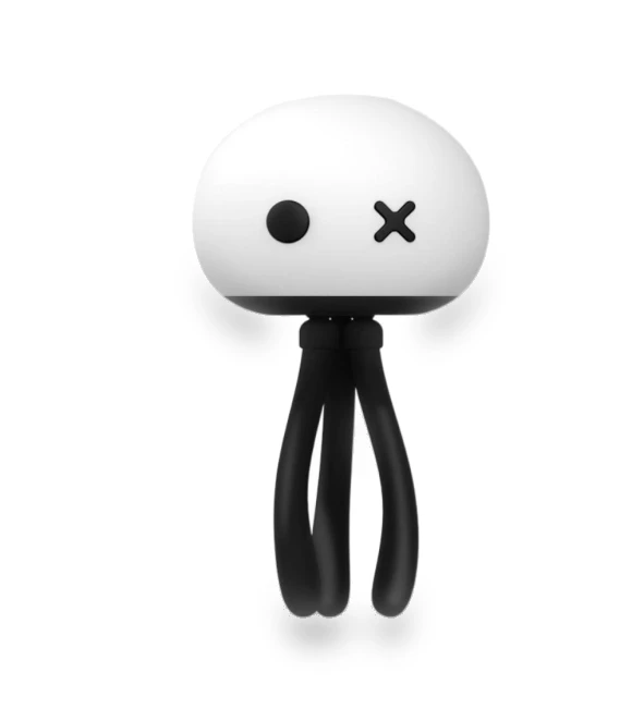 Deformable Silicone Jellyfish Night Light — Lamps & Shades, Shejmrtw