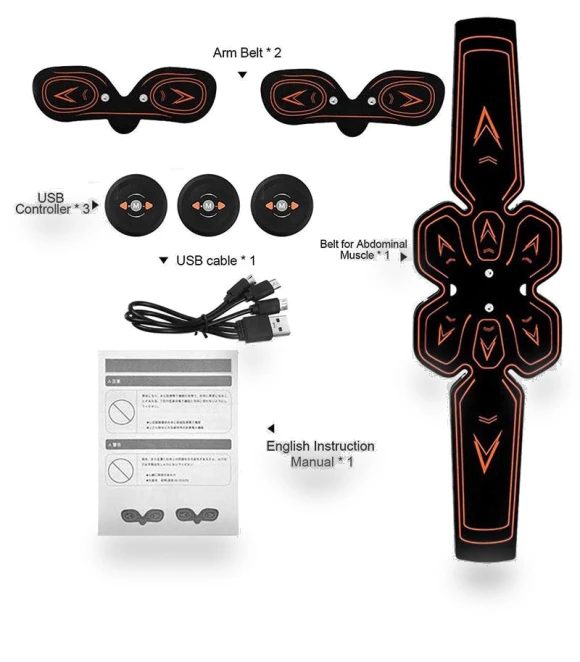 EMS Muscle Stimulator for Abdomen — Muscle Stimulators, Binchi Keji Travel