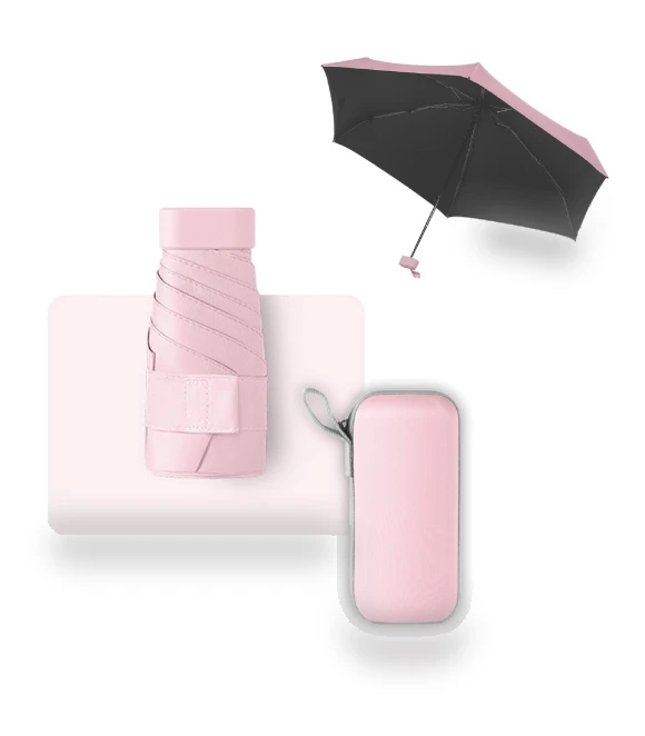 Folding Smartphone UV Protection Parasol — Folding, Japan Select