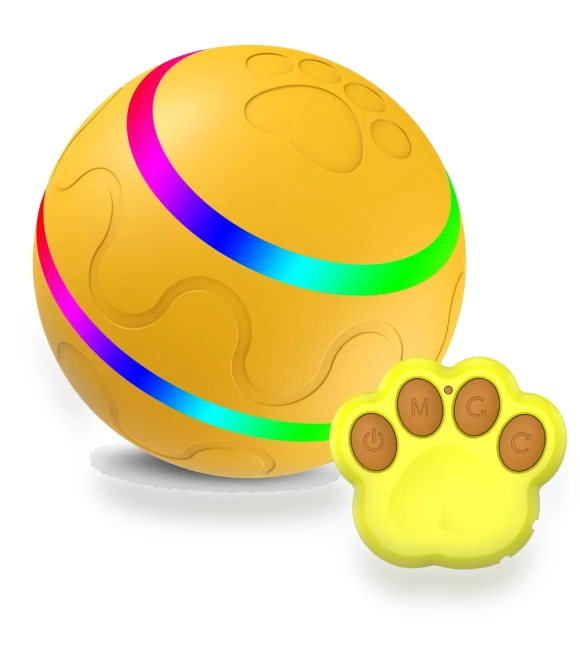 Interactive Pet Ball with Remote Control — Balls, Smart Pet Supplies