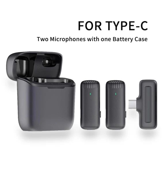 Mini Portable Wireless Lapel Microphone with Noise Cancellation — Microphones, VITA Dogdog Smartwear