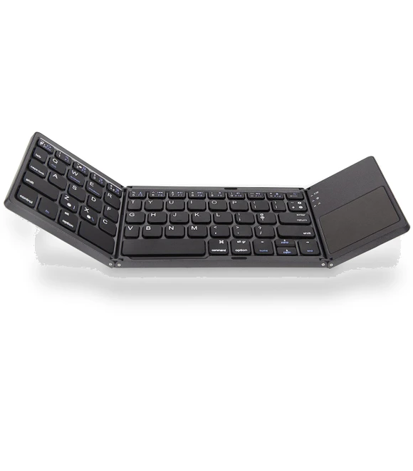 Mini Wireless Bluetooth Keyboard with Touchpad — Keyboards, ZJM Mall