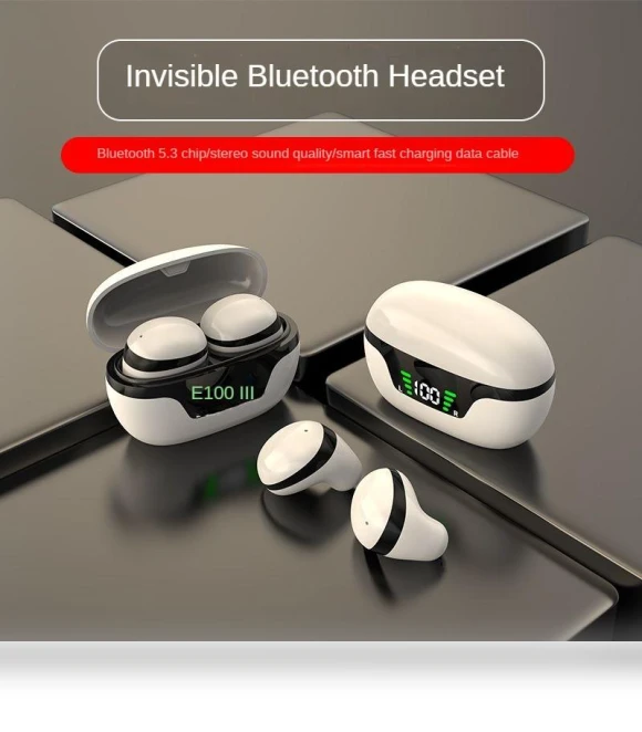 Mini12 Мини-гарнитура для сна Водонепроницаемые спортивные наушники Bluetooth 5.3 Беспроводные невидимые наушники HIFI... — Audio Gear, VITA Dogdog Smartwear