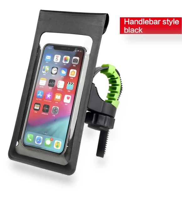 Motorcycle MTB Bicycle Touchscreen Waterproof Phone Bag — Navigation & GPS Accessories, Factory Discount Outlet