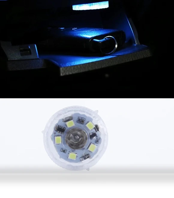 Portable Stick-on LED Touch Light — Courtesy Lamp, Annaa