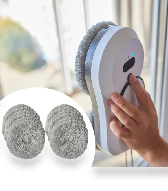 Replacement Pads for Window Cleaning Robot — Accessories, Quality Life