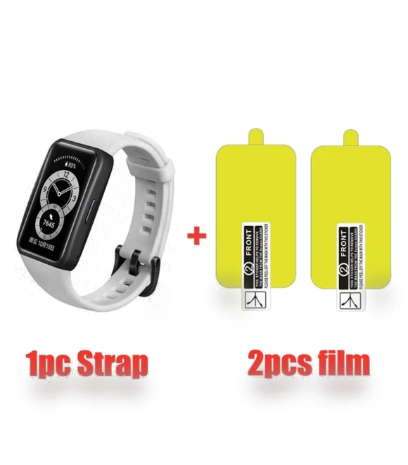Silicone Strap + Protective Film — Fitness Bands, HOBBIT-3C Accessories