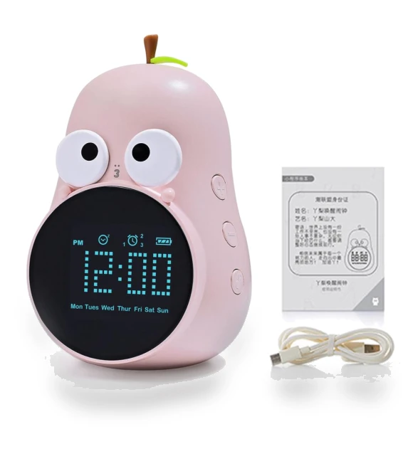 Smart Alarm Clock with Cute Cartoon — Alarms & Clocks, Factory Discount Outlet