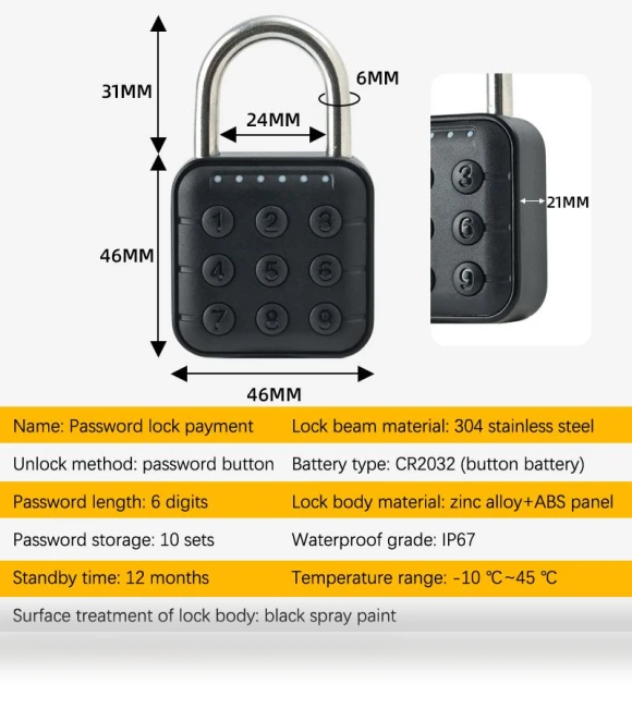 Smart Biometric Fingerprint Door Lock — Locks, Springs And Autumns