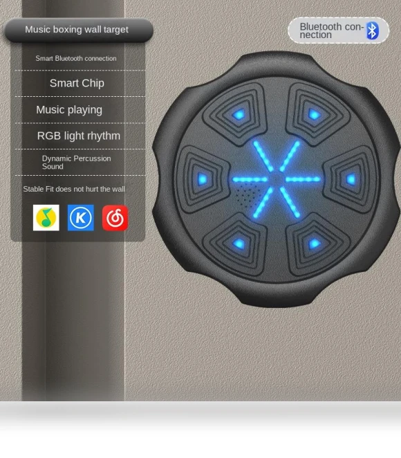 Smart Bluetooth Boxing Target — Boxing Training Gear, Binchi Outdoor Equipment