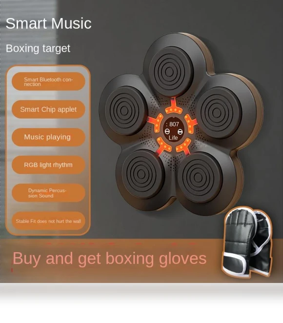 Smart Bluetooth Boxing Wall Trainer — Boxing Training Gear, Binchi Outdoor Equipment