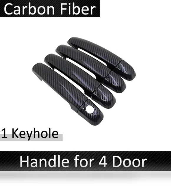 Smart Carbon Fiber Door Handle — Car Door Entry Guard