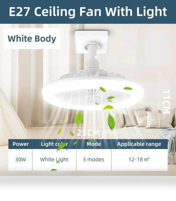 Smart Ceiling Fan with Light — Ceiling Fan Lighting Solutions, Cosy Homes