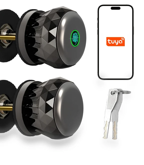 Smart Door Handle 3 in 1 — Locks, Neoglint