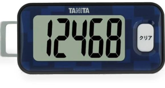 3D Sensor Indigo Blue Pedometer — Fitness & Activity Monitors, TANITA
