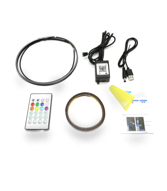 Automotive LED Strip RGB with App Control — Light Kit, Timeless Home