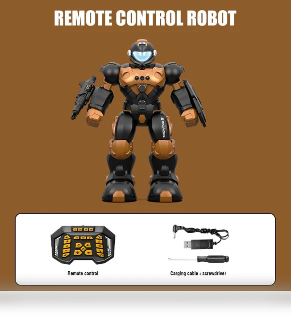 Intelligent Voice Dialogue Remote Control Robot Toy — Interactive Figures & Robots, LYZRC