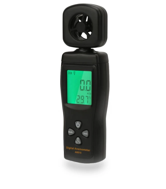 Mini Digital Anemometer — Wind Speed Gauges, Fishine