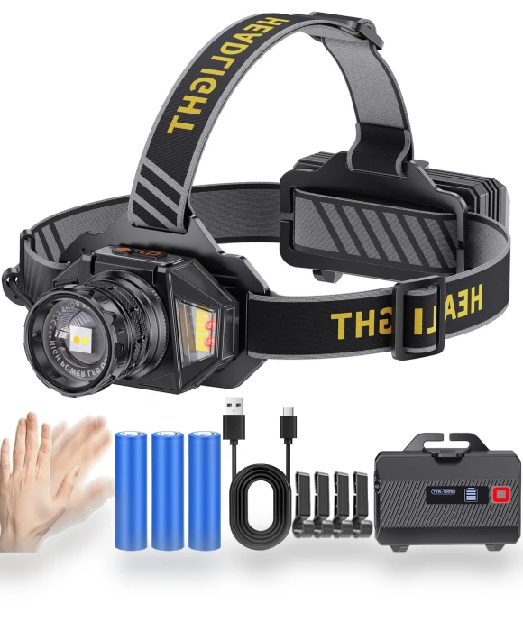 Rechargeable LED Headlamp — Flashlights, MIYAKO DENKI
