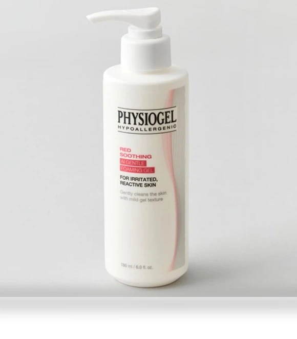 Red Soothing AI Gentle Foaming Gel — Gels, Physiogel
