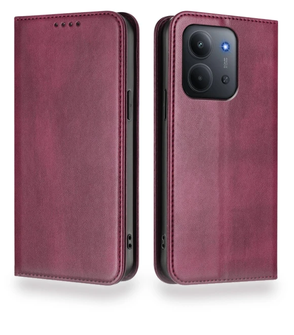 Retro Texture RFID Blocking Leather Wallet Phone Case — Passport Wallets, Smartwatch 2025
