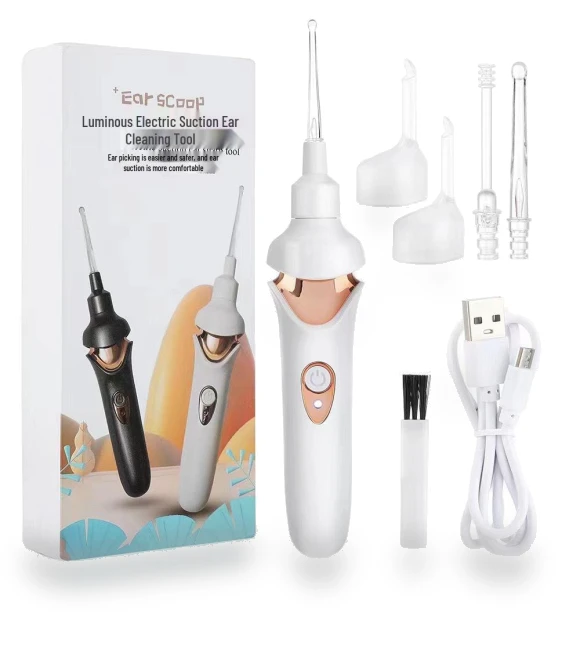 Smart Illuminated Ear Wax Removal Endoscope — Wax Removal, the BAY