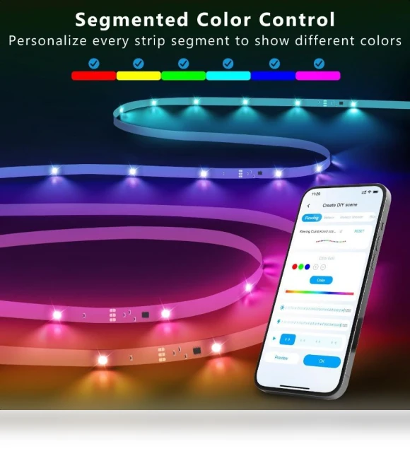 Smart LED Light Strips — LED Strips, BGRIC