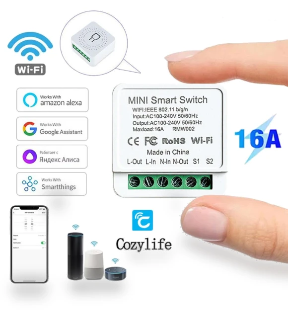 Smart WiFi Switch — Smart Home Modules, SaiMili Light