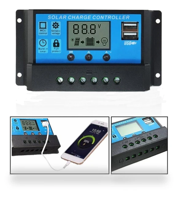 Solar Charge Controller — Chargers, Kayusha