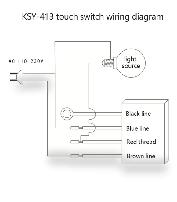 Touch Switch for Table Lamp — Light Dimmers, Make Up Now