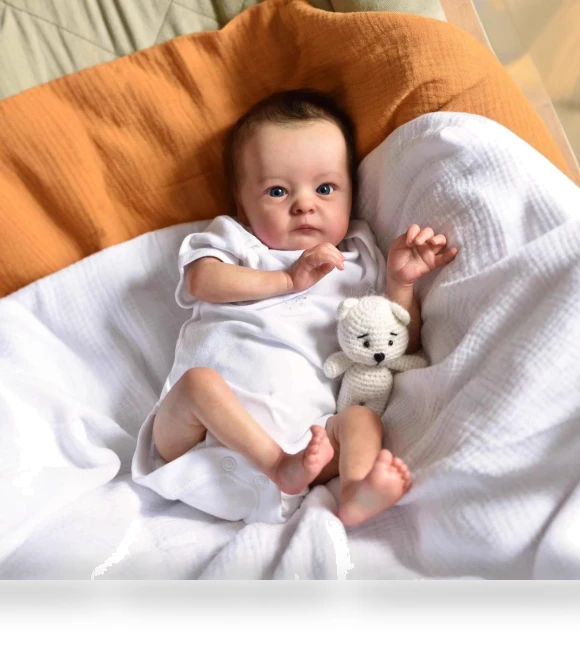 16-inch Reborn Doll with Cloth Body — Dolls & Figures, ChildDream Toys Supplies