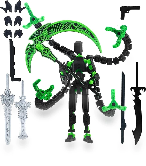 3D-Printed Multi-Jointed Movable Robot T13 — Heroic Collectibles, Zixuan