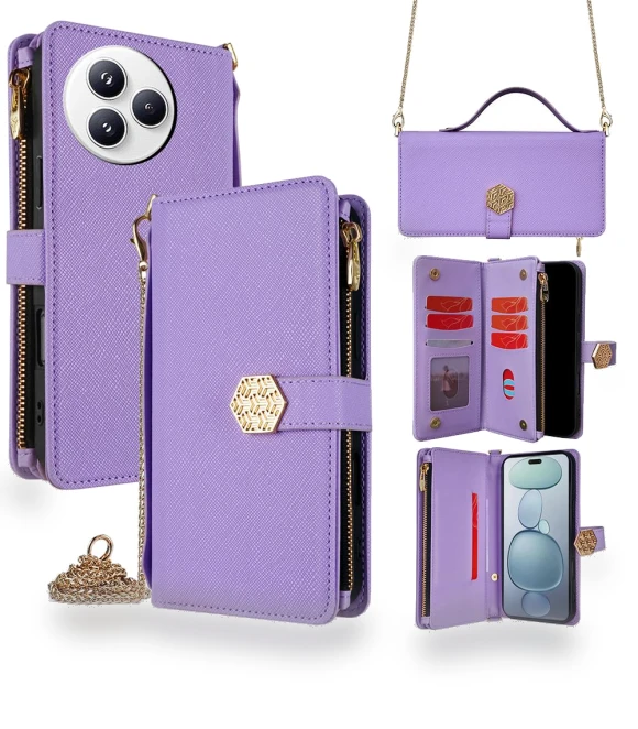 Cross Texture PU Leather+TPU Wallet Case with Strap — Basic Cases, Smartwatch 2025