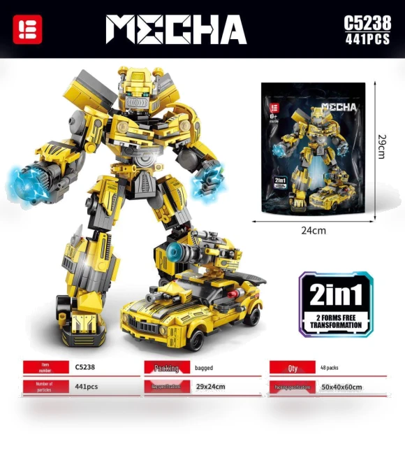 Детский робот-механоид «Оса» — Construction Kits, Super Go