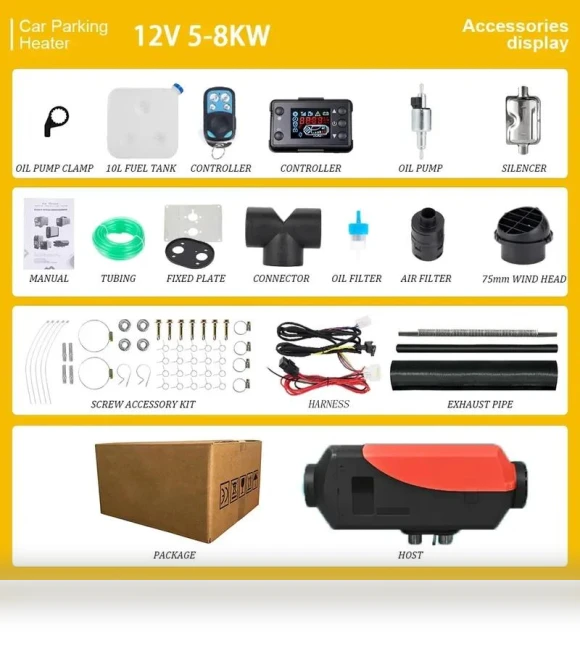 Diesel Car Heater — Heaters & Furnaces, Webasto