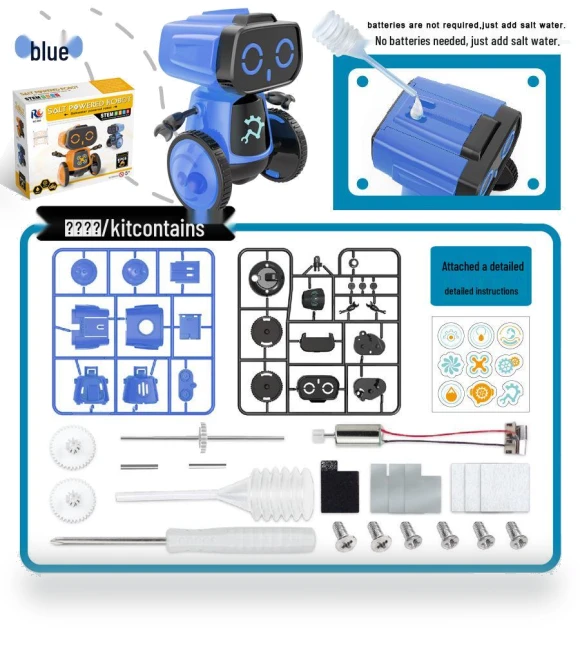 DIY Salt Water Robot Kit — Science Kits, Super Go