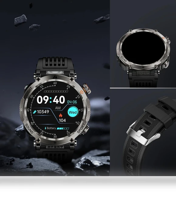 Durable Smartwatch for Men — Smartwatches, QTLLBT